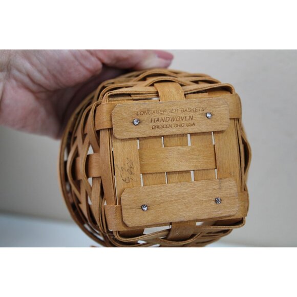 1996 Longaberger Thyme booking Basket 19003 93594 - Picture 4 of 5